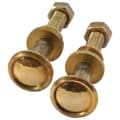 Miniatyrbilde 5 av 6: vidaXL Reservehjul for solseng 2 stk heltre teak
