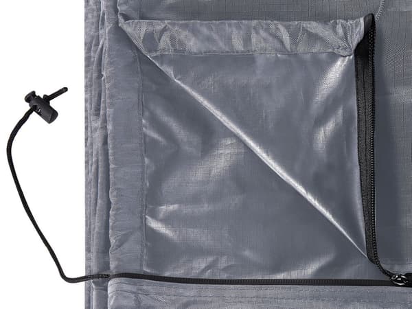 Hängstol Regnskydd Svart PVC Polyester 210 x 120 cm Skyddande Regnskydd Utemöbler