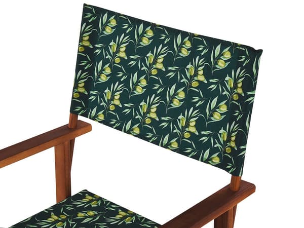 Uppsättning av Tyg till Solstolar 2 st Flamingo Mönster Polyester Solstolstyg