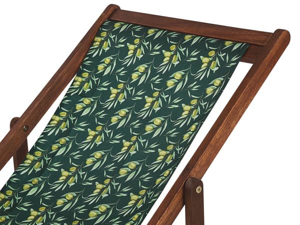 Uppsättning av Tyg till Solstolar 2 st Flamingo Mönster Polyester Solstolstyg