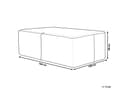 Pikkukuva 3 / 9: Puutarhakalusteen sadesuoja harmaa PVC polyesteri 160 x 160 x 90 cm