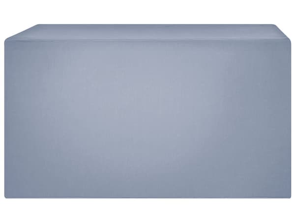 Puutarhakalusteen sadesuoja harmaa PVC polyesteri 160 x 160 x 90 cm