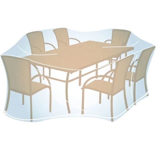 Överdrag till trädgårdsset rect. eller oval - Storlek L (Vers. 2018) Transparent