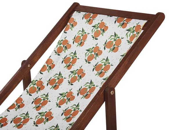 Uppsättning av Tyg till Solstolar 2 st Flamingo Mönster Polyester Solstolstyg