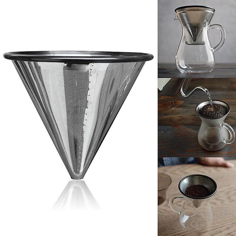 Kaffefilter i rostfritt stål kan återanvändas