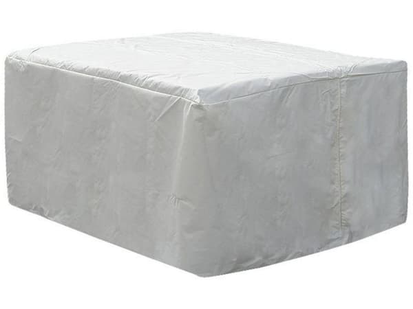 Hagemøbeltrekk Hvit Polyester 320 x 120 x 90 cm Regntrekk
