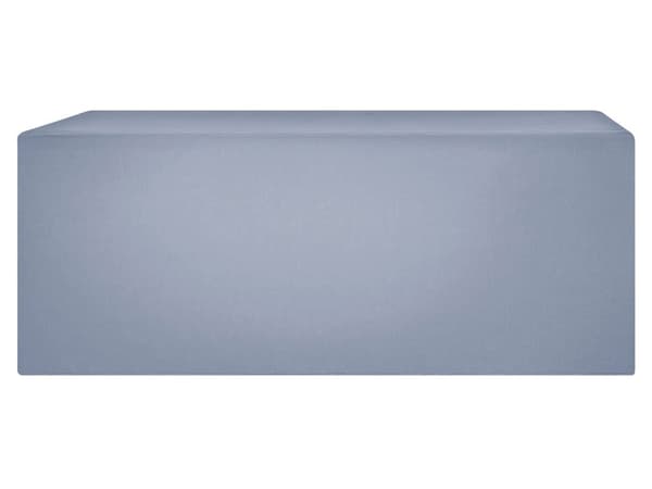 Hagemøbeltrekk Grå PVC Polyester 260 x 120 x 90 cm Regntrekk
