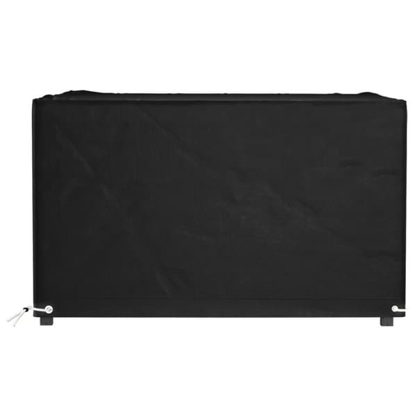 vidaXL Puutarhakalusteiden suoja 8 purjerengasta 125x125x75 cm neliö