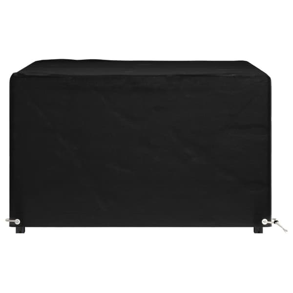 vidaXL Puutarhakalusteiden suoja 8 purjerengasta 125x125x75 cm neliö