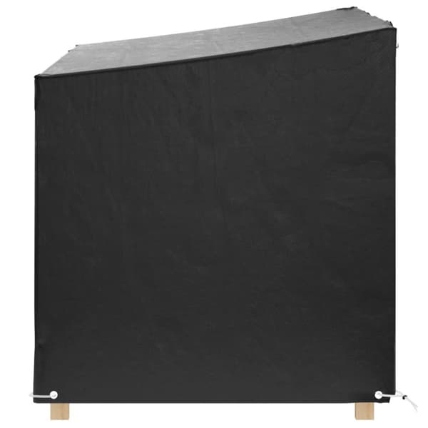 vidaXL Överdrag för hammock 2 st 12 ölj. 215x150x130/150 cm polyeten