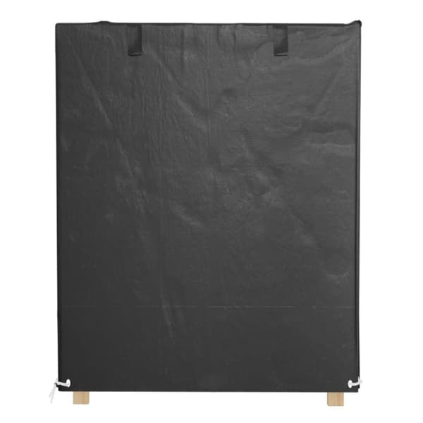 vidaXL Keinun penkinsuojat 2 kpl 8 purjerengasta 125x90x135/165 cm PE
