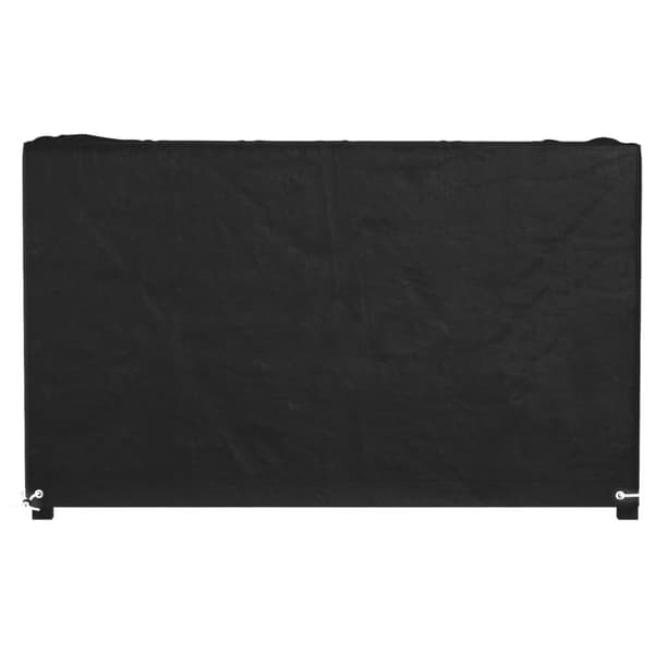 vidaXL Överdrag för utemöbler 8 öljetter 125x55x75 cm rektangulärt