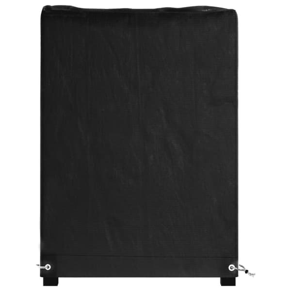 vidaXL Överdrag för utemöbler 8 öljetter 125x55x75 cm rektangulärt