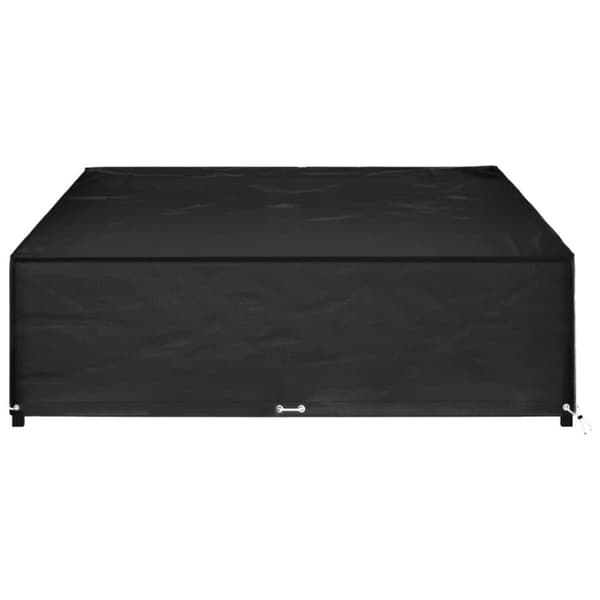 vidaXL Överdrag för trädgårdsmöbler 16 ölj. 325x205x60 cm rektangulärt