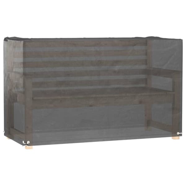 vidaXL Överdrag för trädgårdsmöbler 8 ölj. 125x55x75 cm rektangulärt