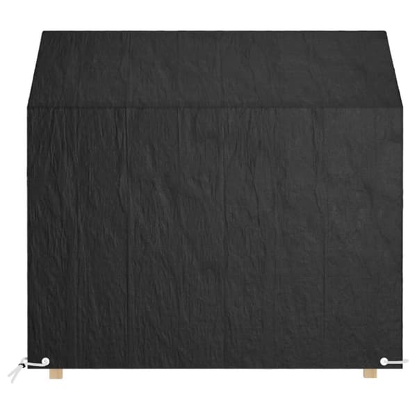 vidaXL Trekk til hagebenk 8 maljer 130x70x70/88 cm polyetylen