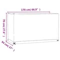 Pikkukuva 10 / 10: vidaXL Puutarhakalustesuojat 2 kpl 8 purjerengasta 170x94x70 cm