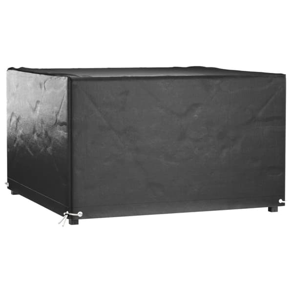 vidaXL Hagemøbeltrekk 8 maljer 132x132x80 cm firkantet