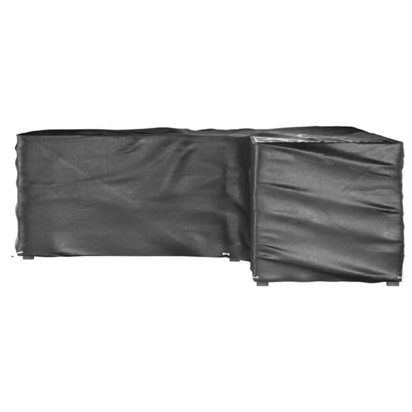 vidaXL Överdrag för utemöbler 2st 16 ölj. 285x285x90 cm L-format