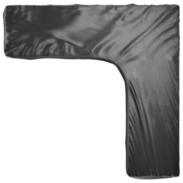 vidaXL Överdrag för utemöbler 2st 20 ölj. 300x300x90 cm L-format