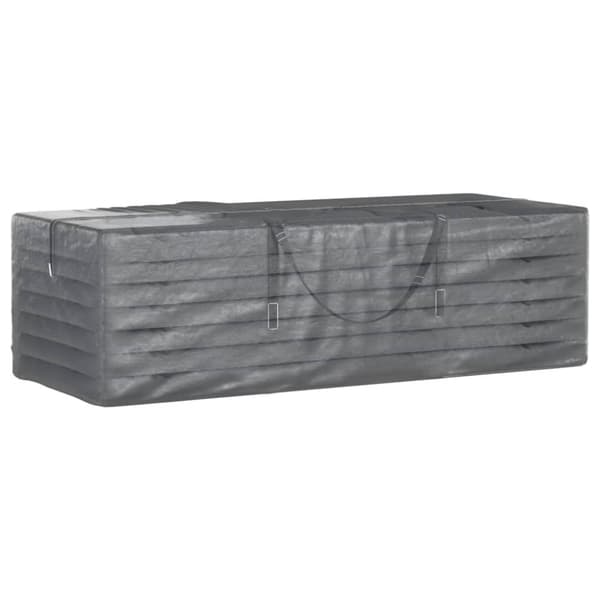 vidaXL hyndeposer 2 stk. 135x40x55 cm polyethylen sort