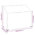 Miniatyrbild 9 av 9: vidaXL Överdrag för utomhusbänk 2st 8 ölj. 130x70x70/88 cm polyeten