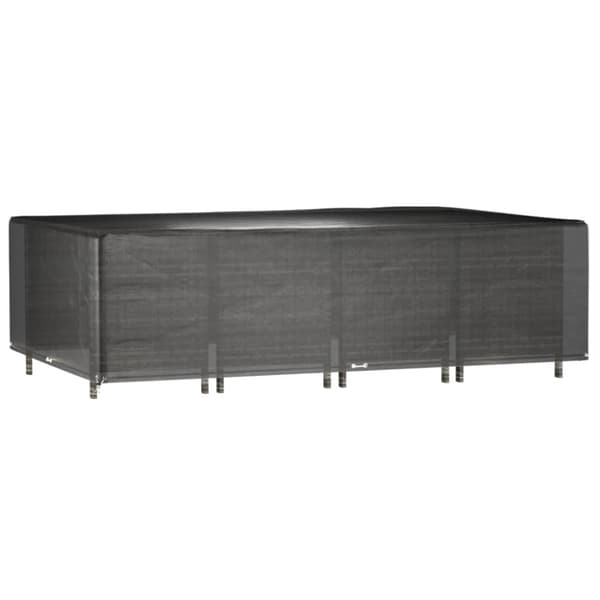 vidaXL Hagemøbeltrekk 2 stk 16 maljer 325x205x90 cm rektangulær