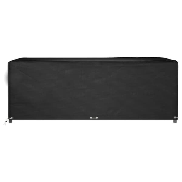 vidaXL Puutarhakalustesuoja 12 purjerengasta 240x180x80 cm suorakaide