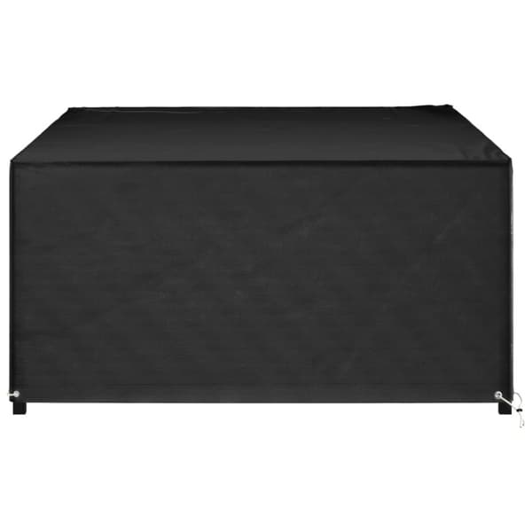vidaXL Puutarhakalustesuoja 12 purjerengasta 240x180x80 cm suorakaide