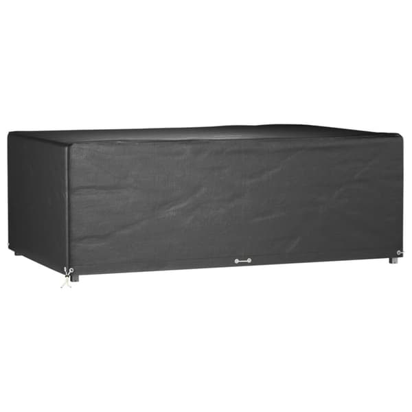 vidaXL Överdrag för utemöbler 2 st 12 ölj. 213x132x75 cm rektangulärt