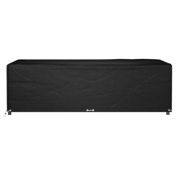 vidaXL Överdrag för trädgårdsmöbler 12 ölj. 227x152x65 cm rektangulärt