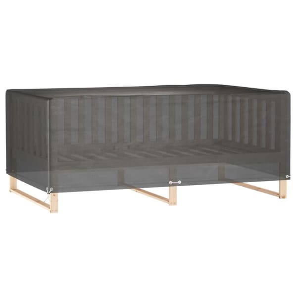 vidaXL Överdrag för utemöbler 2 st 12 ölj. 227x152x65 cm rektangulärt