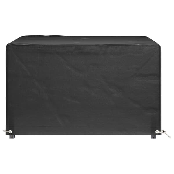 vidaXL Hagemøbeltrekk 2 stk 8 maljer 125x125x75 cm firkantet