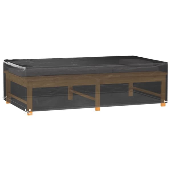vidaXL Puutarhakalustesuojat 2 kpl 8 purjerengasta 125x70x35 cm