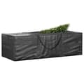 Miniatyrbillede 2 af 8: vidaXL opbevaringspose til juletræ 135x40x55 cm polyethylen sort