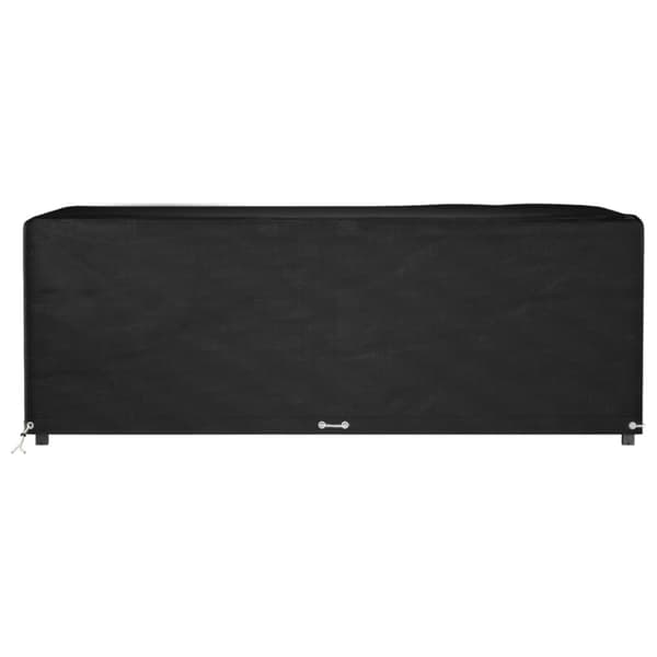 vidaXL Puutarhakalustesuoja 12 purjerengasta 213x132x75 cm suorakaide