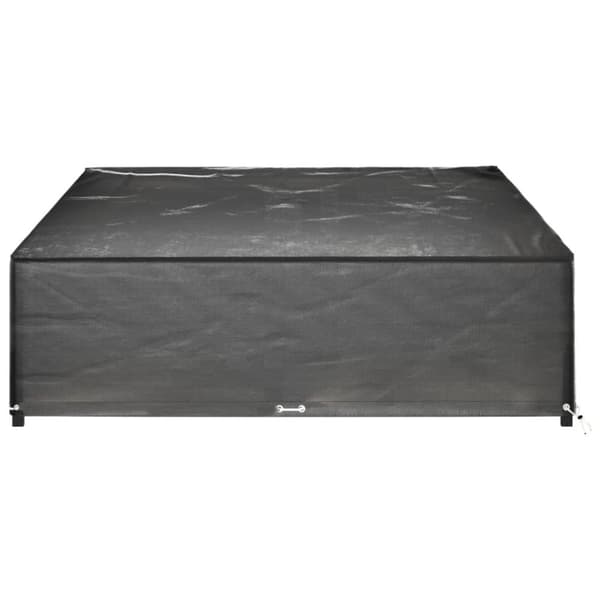 vidaXL Hagemøbeltrekk 2 stk 16 maljer 325x205x60 cm rektangulær