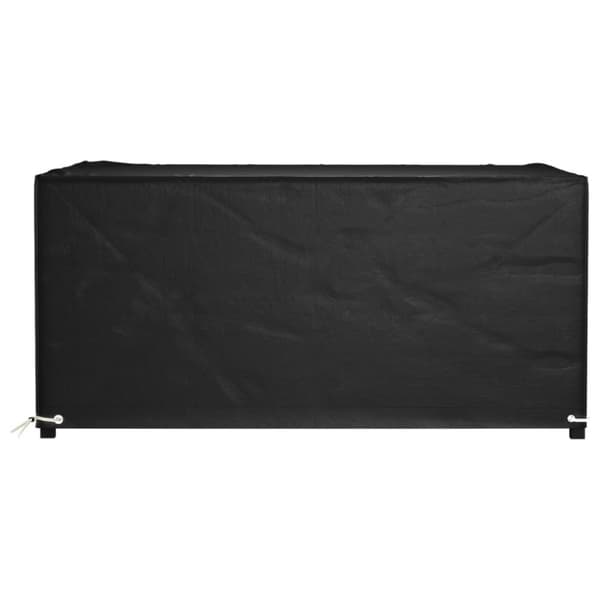 vidaXL Puutarhakalustesuoja 8 purjerengasta 180x135x80 cm suorakaide