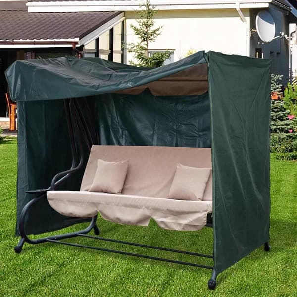 Rootz Swing Chair Cover - Have Gyngebetræk - Beskyttelsesbetræk - Vandtæt - Grøn - 205 x 124 x 164 cm