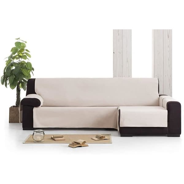 Eysa Garona Protect Vattentätt och ventilerande sofföverdrag 90% Bomull 10% Polyester, Grå, 240 cm. - F338096D