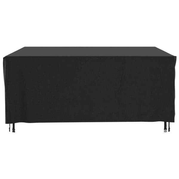 vidaXL Hagemøbeltrekk svart 250x210x90 cm vanntett 420D
