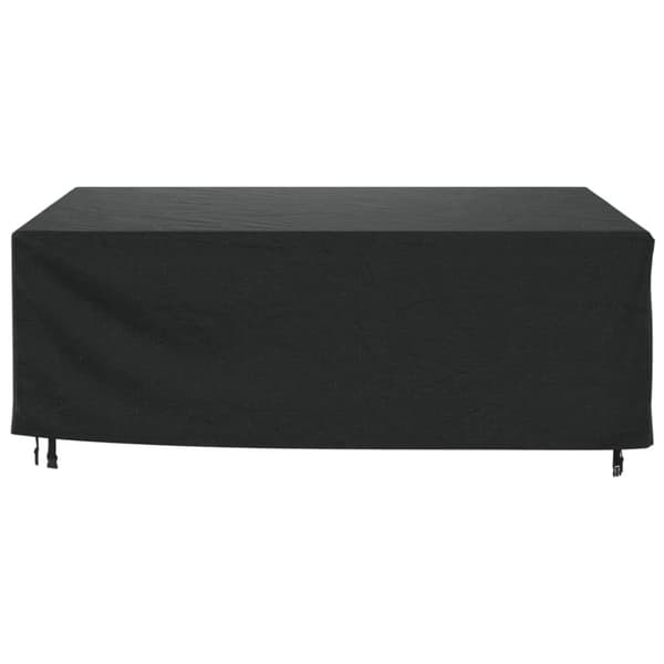 vidaXL Hagemøbeltrekk svart 200x160x70 cm vanntett 420D