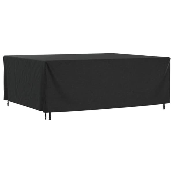 vidaXL havemøbelovertræk 250x210x90 cm vandtæt 420D sort