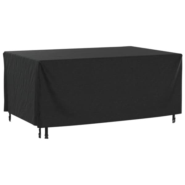vidaXL havemøbelovertræk 172x113x73 cm vandtæt 420D sort