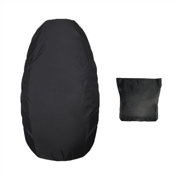 INF Sateenkestävä pölytiivis skootterin istuinpäällinen Musta XL