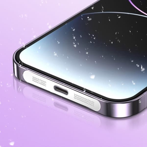INF Støvbeskyttende netting til iPhone 12/13/14 Pro Max, 10-pakning Sort