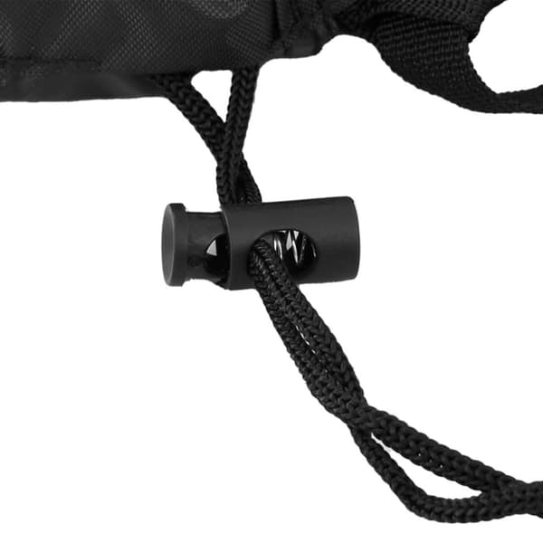 vidaXL Hengende trekk eggeformet stol svart Ø 190x108 cm 420D oxford