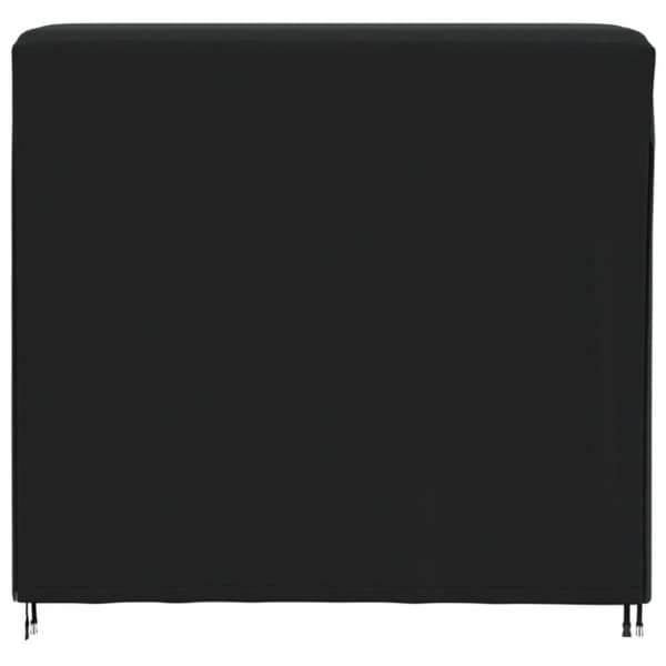 vidaXL Vedstativtrekk svart 122x61x106 cm 420D oxford