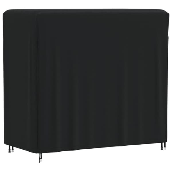vidaXL Vedstativtrekk svart 122x61x106 cm 420D oxford