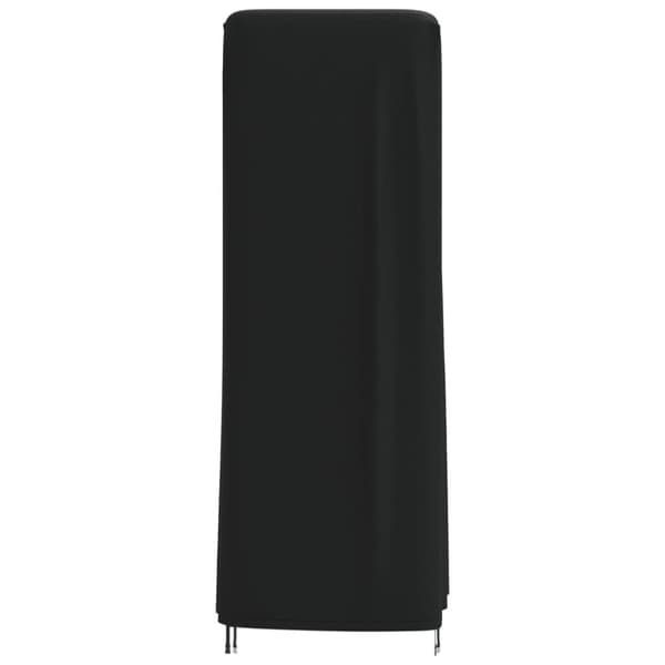 vidaXL Bordtennisbordtrekk svart 165x70x185 cm 420D oxford